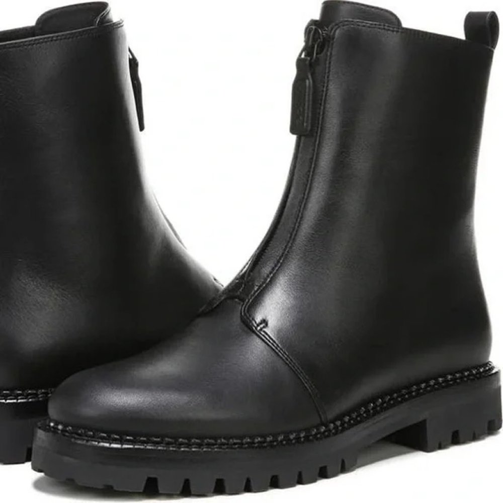 VINCE Cabria Water Resistant Front Zip Boot Size 7 US - Picture 6 of 7